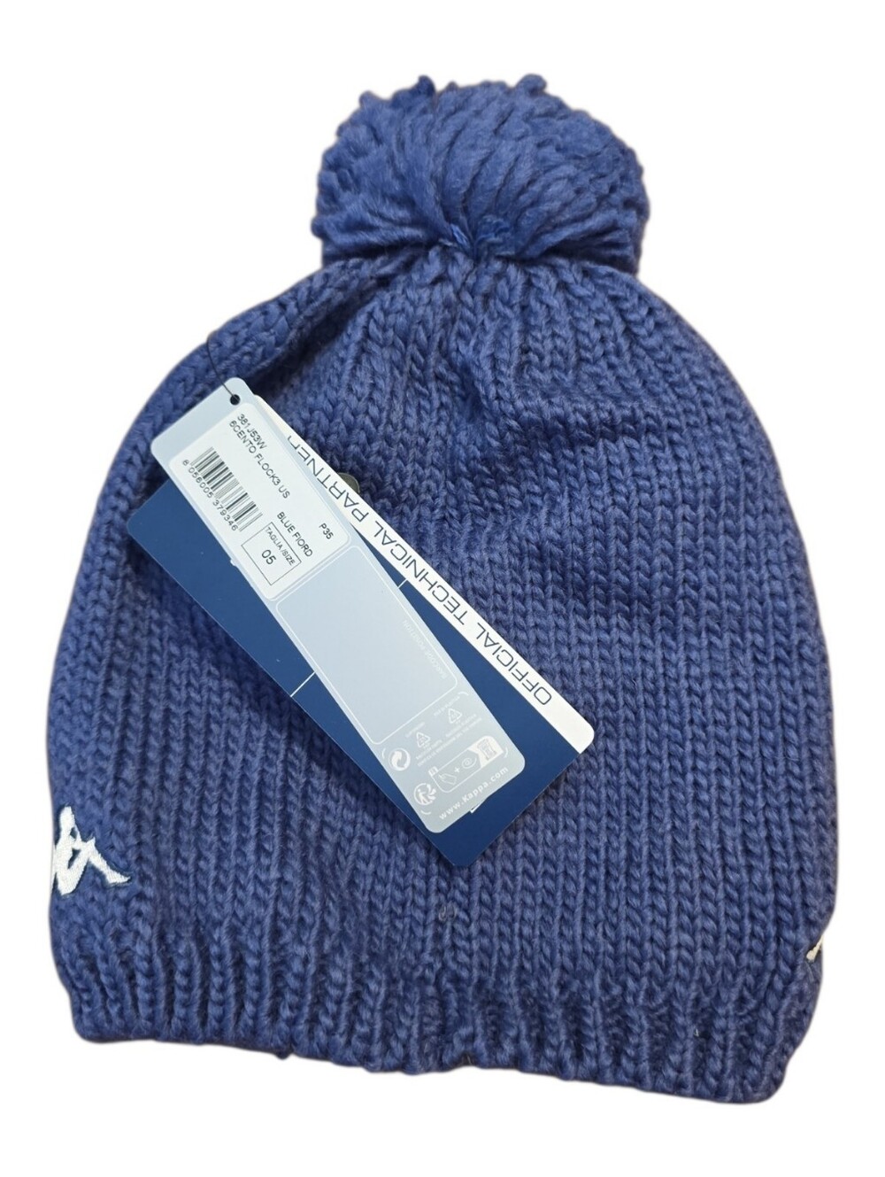 Kappa Blue Knit Beanie - Picture 2 of 2